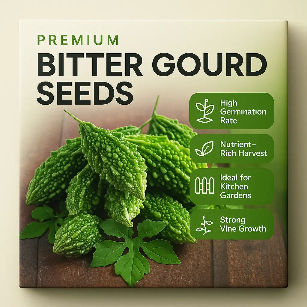 Bitter Gourd (Karela) Seeds (Pack of 5)