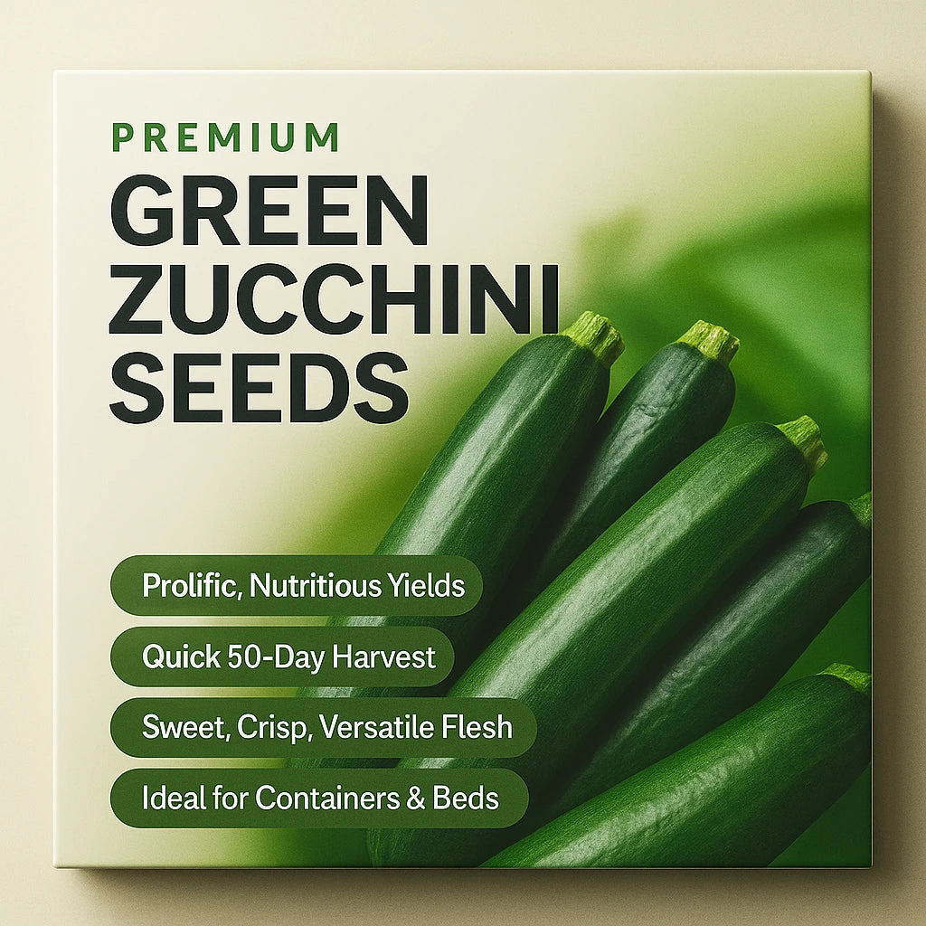 Green Zucchini Seeds (10 Seeds)